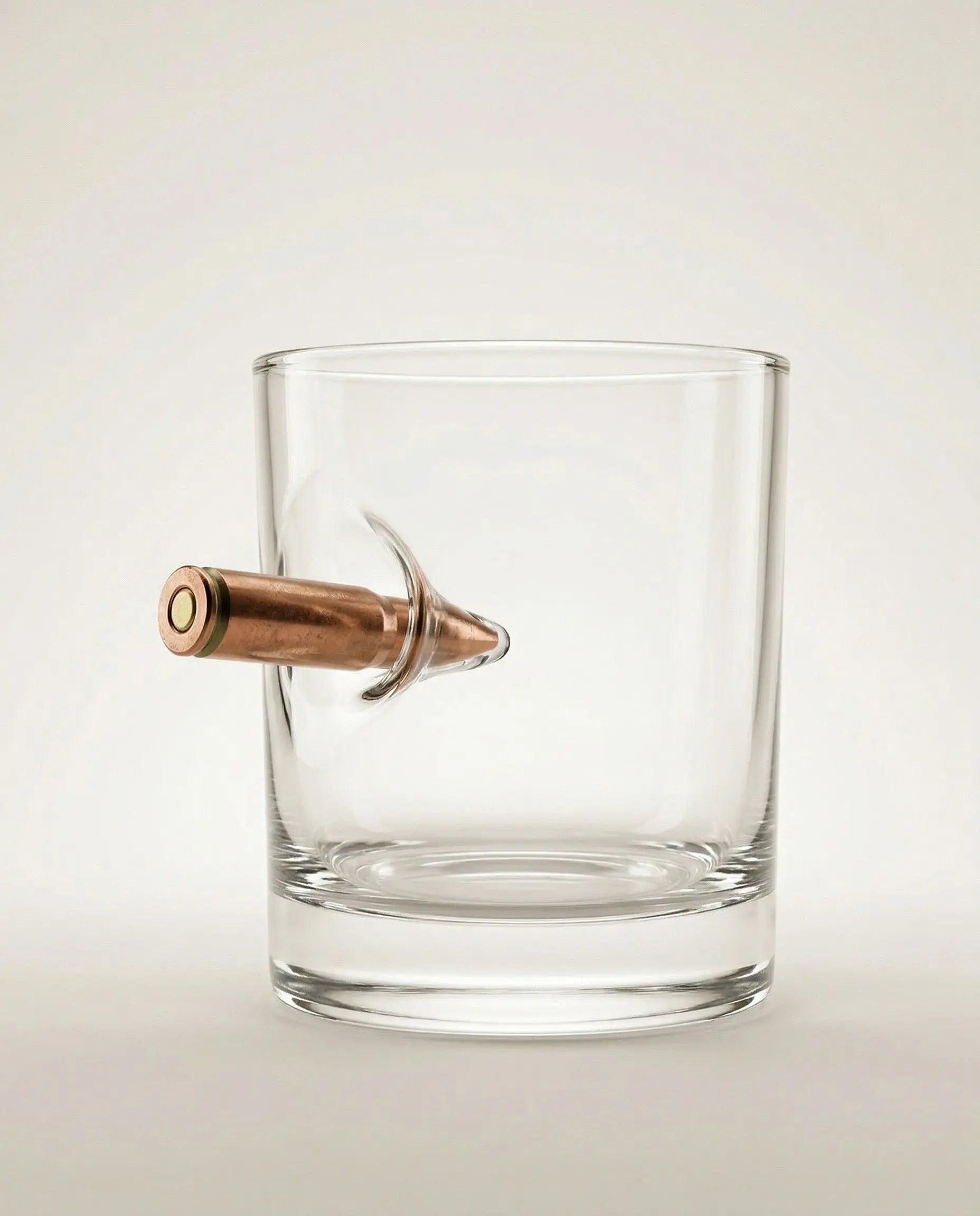 Whisky- & Gin-Glas mit echter Patrone (230ml) MELTGlas